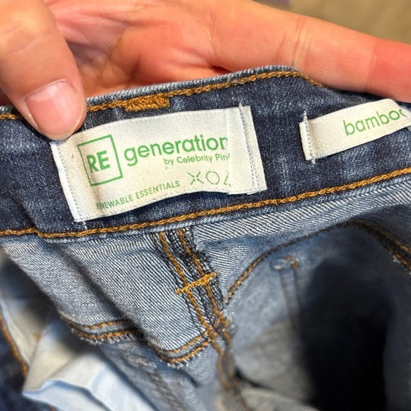 Celebrity Pink Women's Straight Leg Jeans in Dark Blue - Picture 2 of 3